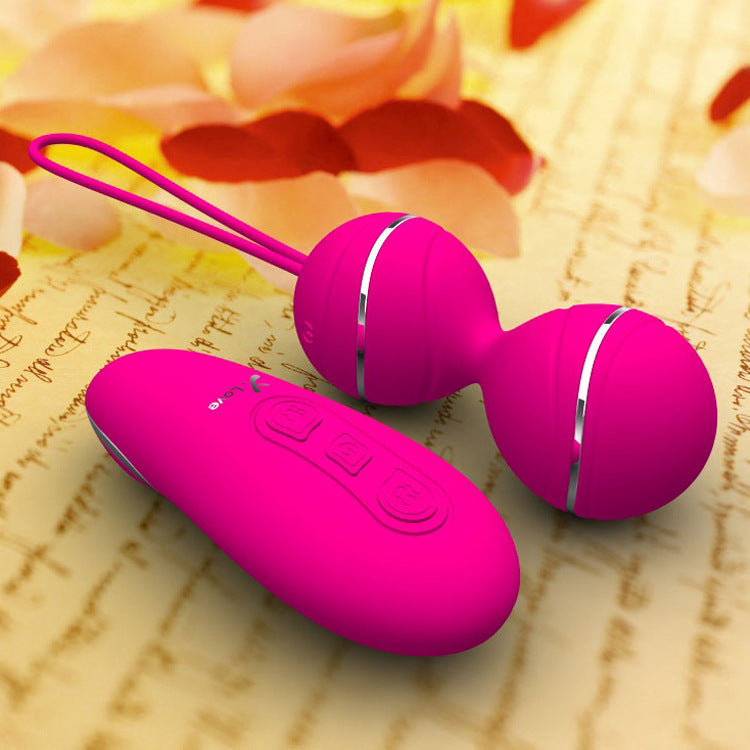KEGEL TRAINING BALLS WITH VIBRATOR FUNCTION