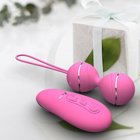 KEGEL TRAINING BALLS WITH VIBRATOR FUNCTION