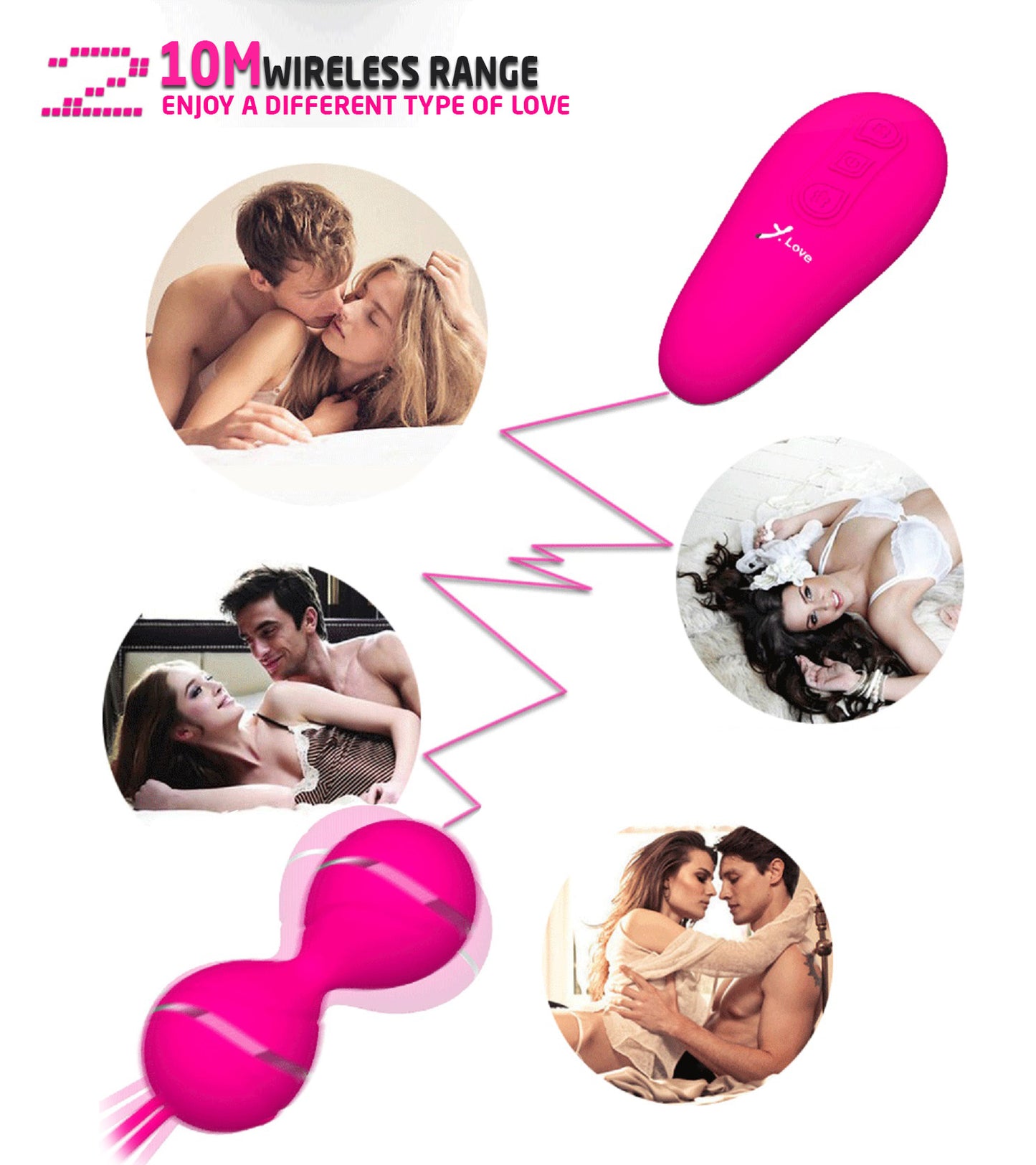 KEGEL TRAINING BALLS WITH VIBRATOR FUNCTION