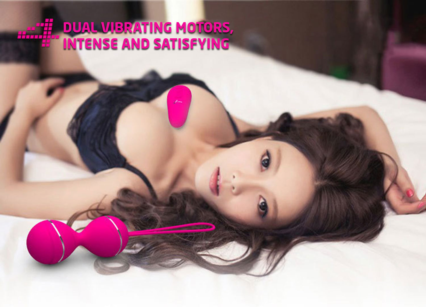 KEGEL TRAINING BALLS WITH VIBRATOR FUNCTION