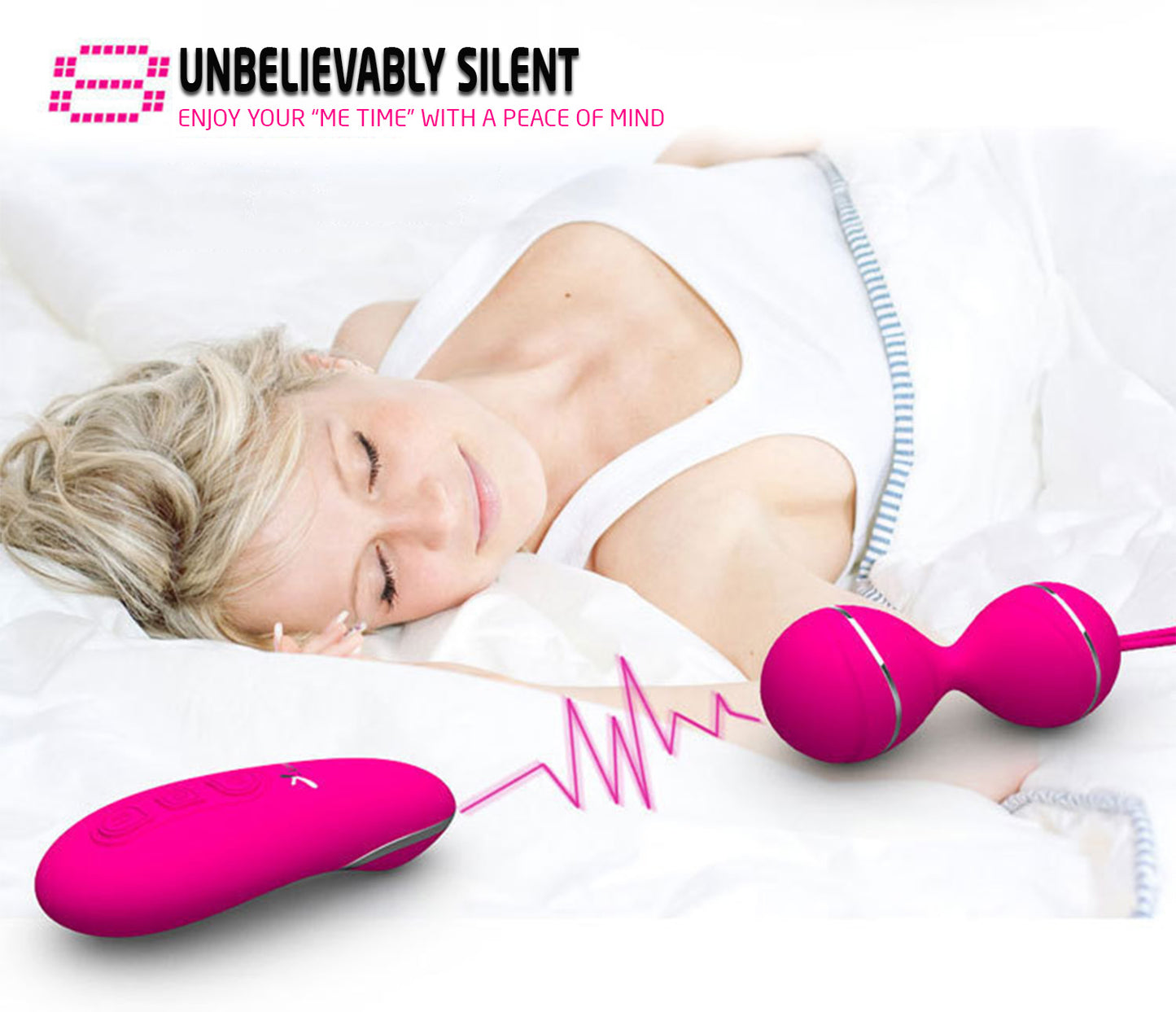 KEGEL TRAINING BALLS WITH VIBRATOR FUNCTION
