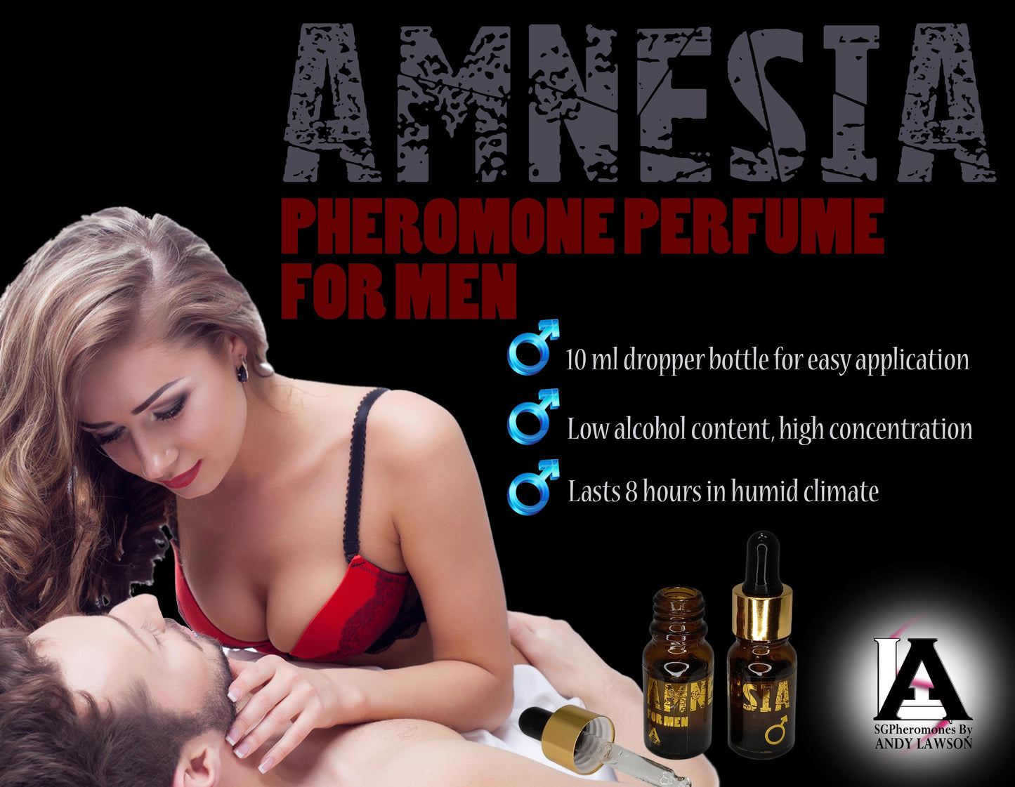 AMNESIA Pheromone Perfume - for men